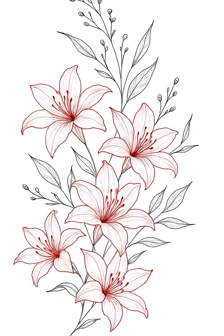flower-line-art-10
