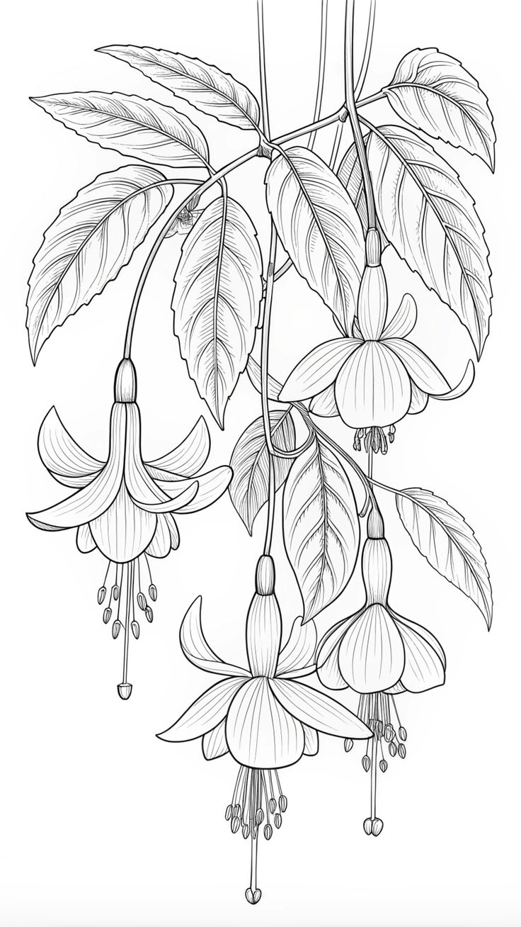 flower-line-art-11