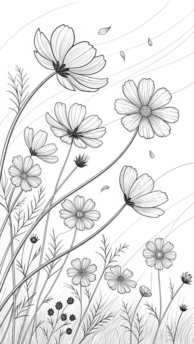flower-line-art-12