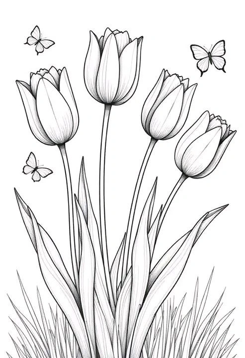 flower-line-art-3
